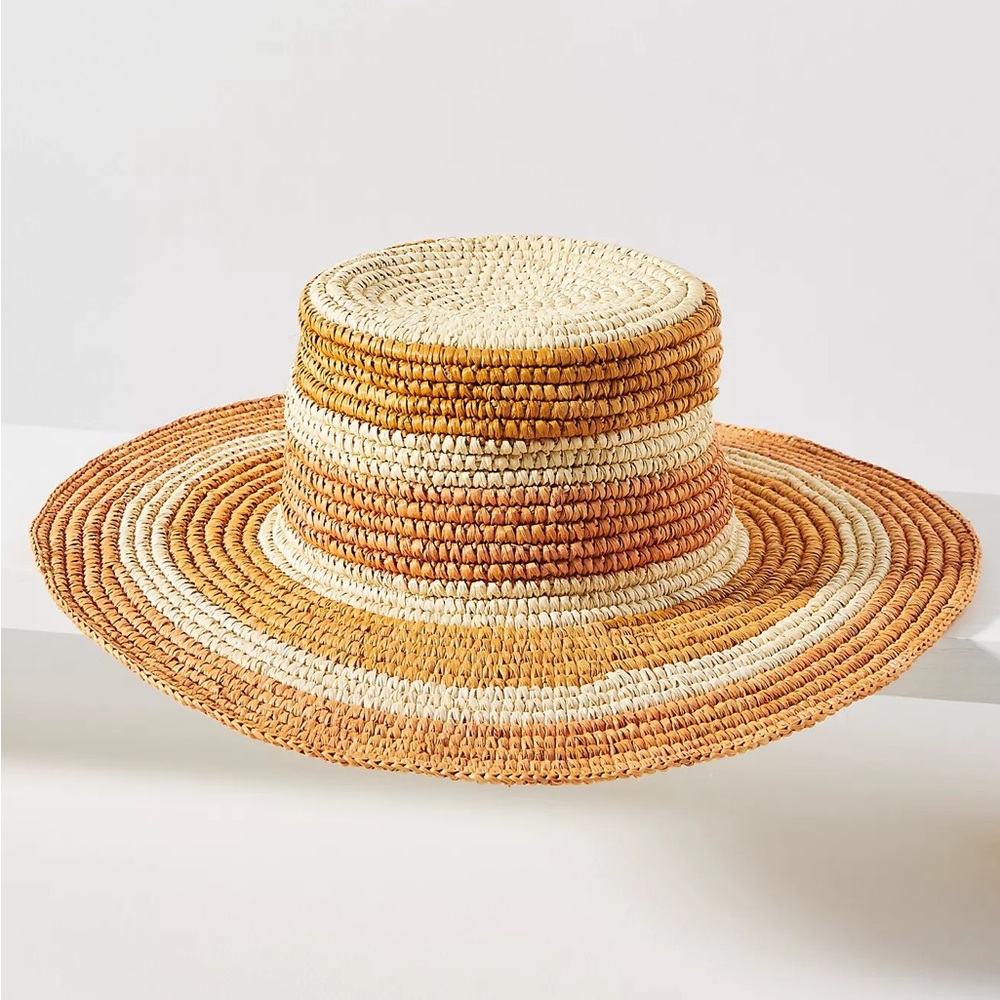 Greenpacha Canaria Bucket Palm Straw Hat